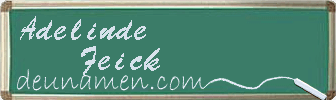 Adelinde Feick Visitenkarte
